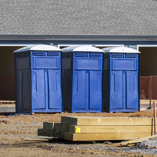 can i customize the exterior of the portable restrooms with my event logo or branding in Grand Prairie